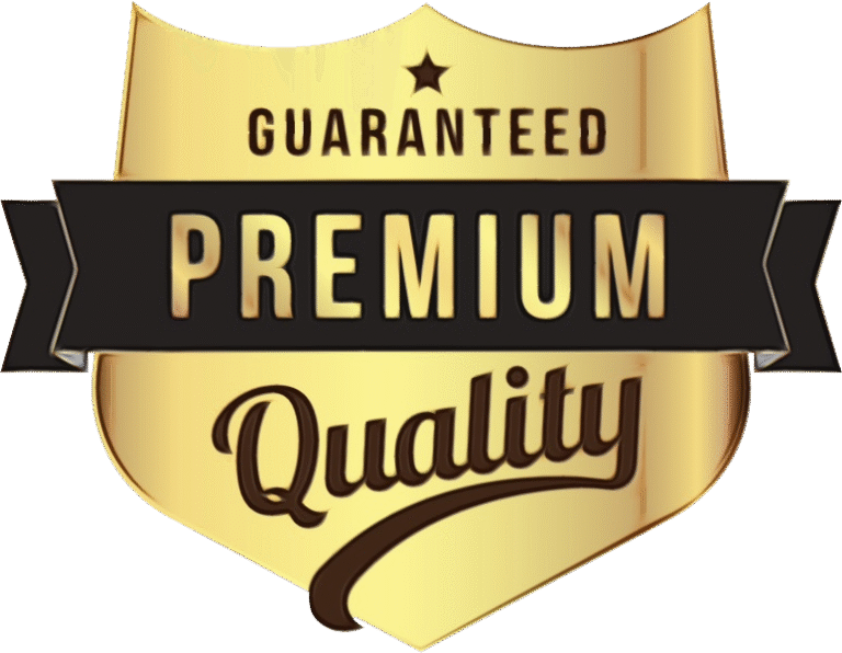 Premium Quality Guaranteed Badge